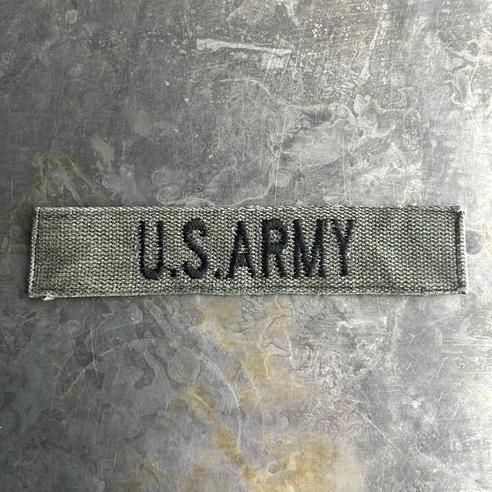 U.S. ARMY embroidered tape patch - Vintage